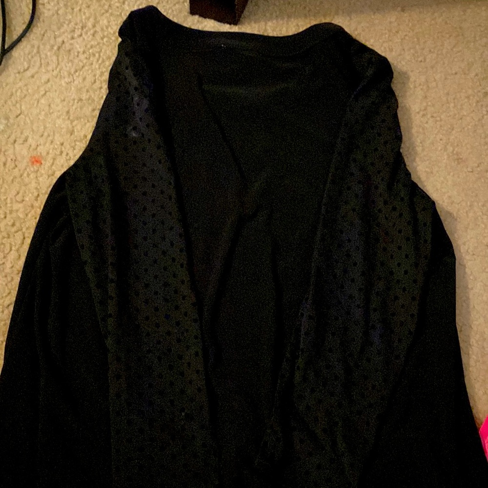 Black dress shirt